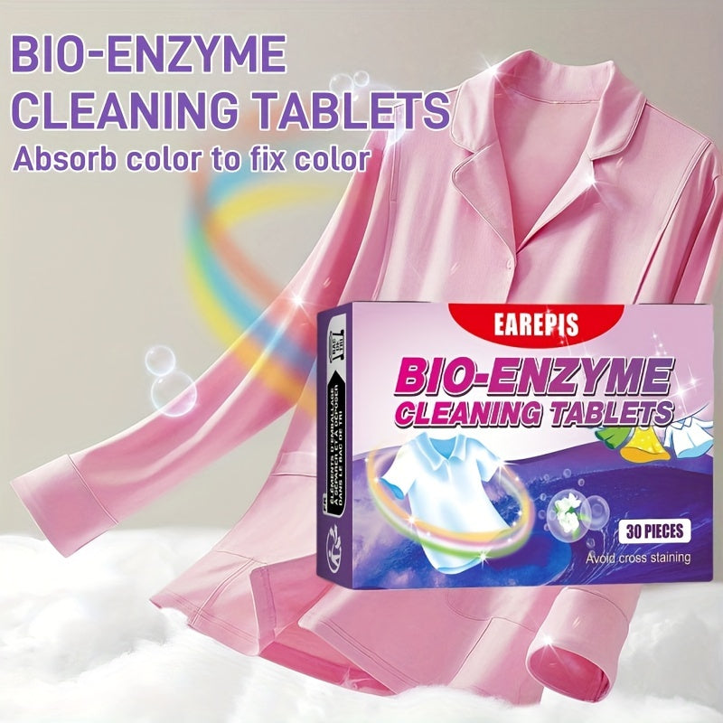 Color Capture Laundry Tablets, Washing Machine Color Absorbent Pads, Anti-Cross-Dyeing Absorbent Film Color Absorbent Tablets, Suitable for All Types of Washing Machines