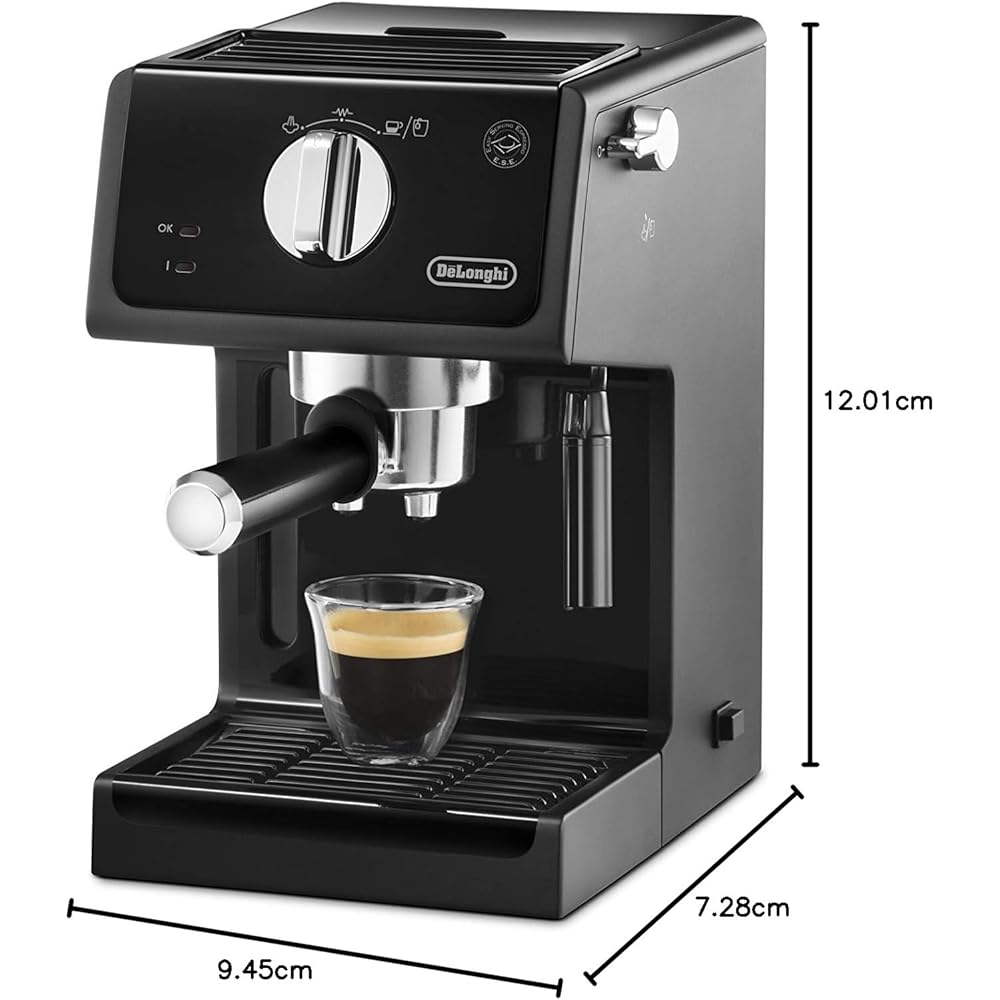 NEW ECP35.31Traditional Barista Pump Espresso Machine, Coffee and Cappuccino Maker, Black