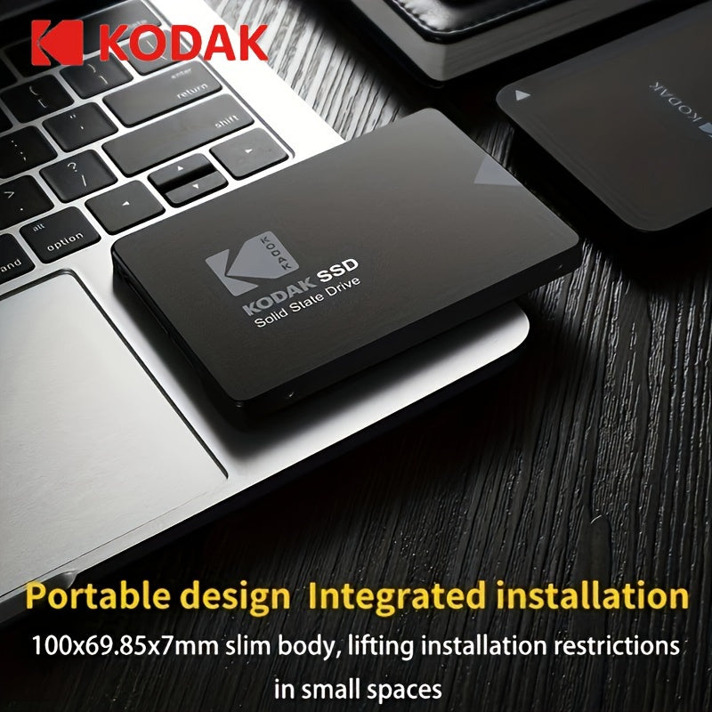 KODAK X130 PRO Internal SSD - 2.5 Inch SATA III Solid State Drive with High Speed Transfer for Laptop, Sata60gb Interface - Available in 1TB, 512GB, 256GB, 128GB (No Battery)