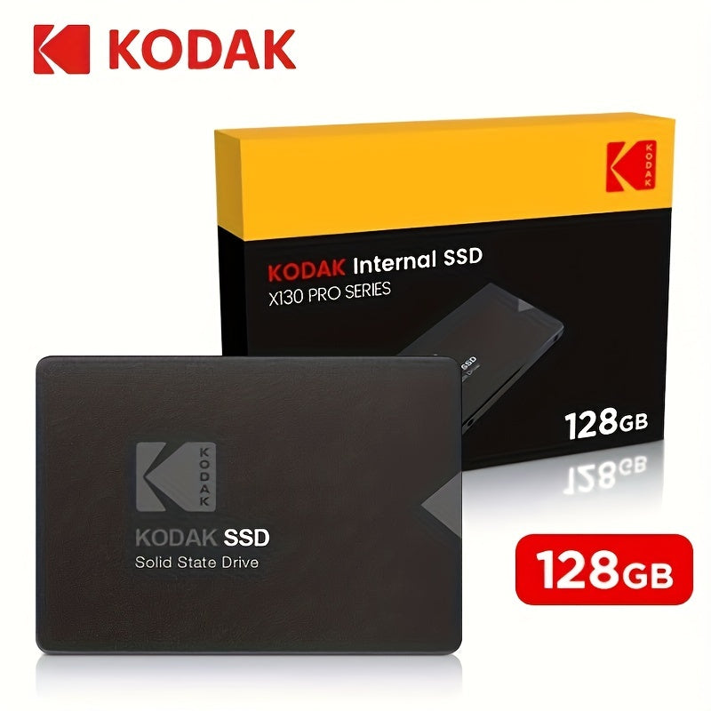 KODAK X130 PRO Internal SSD - 2.5 Inch SATA III Solid State Drive with High Speed Transfer for Laptop, Sata60gb Interface - Available in 1TB, 512GB, 256GB, 128GB (No Battery)