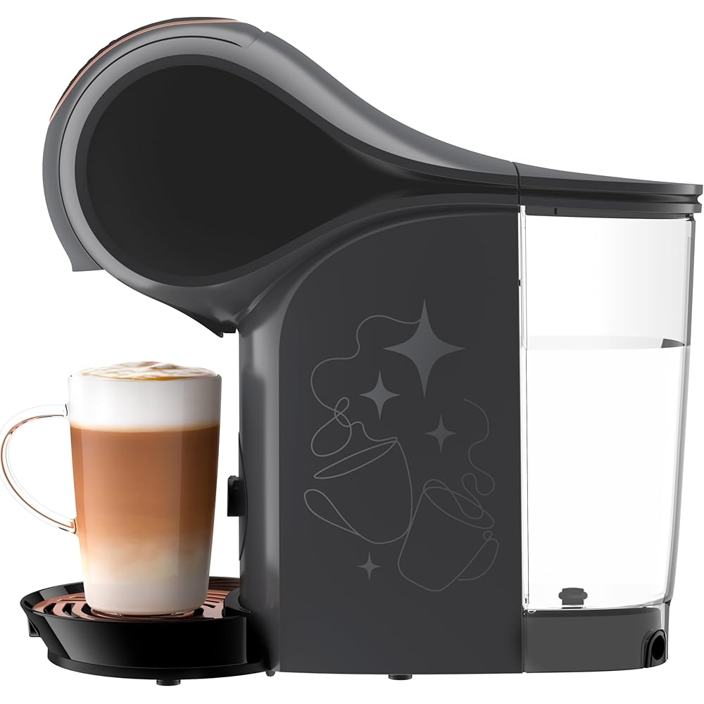 NEW Nescafe Dolce Gusto, Genio S Touch EDG426.B Share Bundle, Pod Capsule Coffee Machine, Espresso, Cappuccino, Latte and more, Black