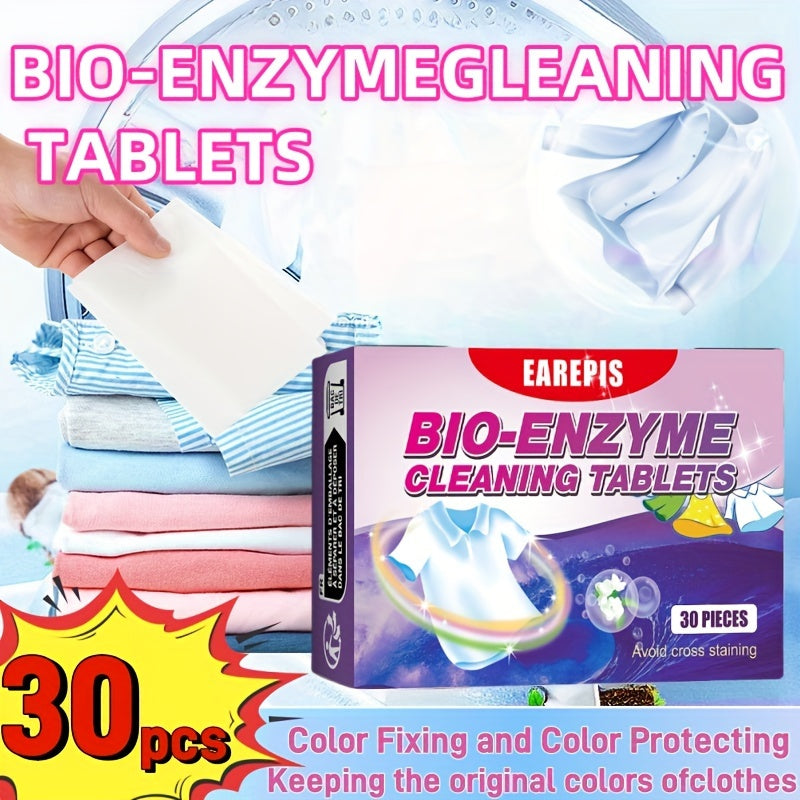 Color Capture Laundry Tablets, Washing Machine Color Absorbent Pads, Anti-Cross-Dyeing Absorbent Film Color Absorbent Tablets, Suitable for All Types of Washing Machines