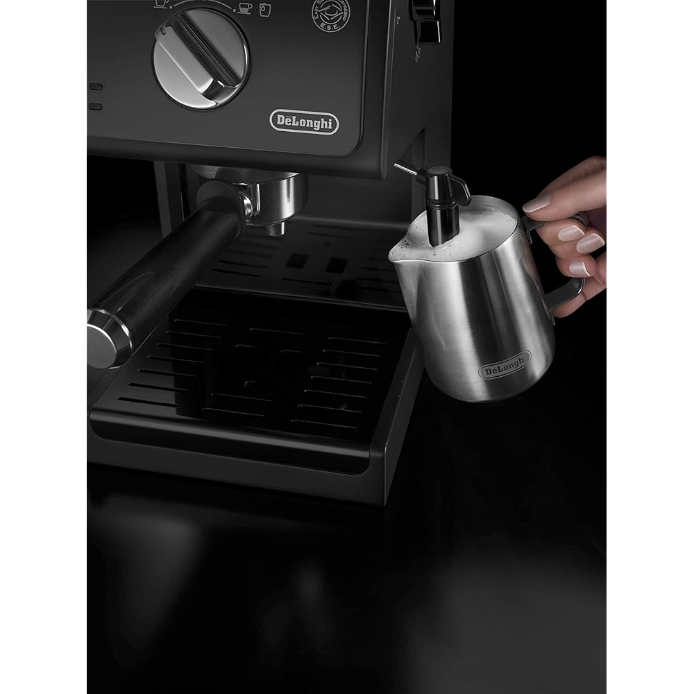 NEW ECP35.31Traditional Barista Pump Espresso Machine, Coffee and Cappuccino Maker, Black