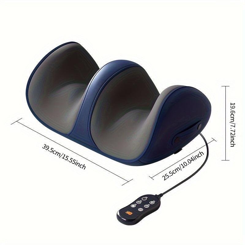 1pc Shiatsu Foot and Leg Massager with Heat, USB Rechargeable 2000mAh Lithium Battery, Unscented Electric Kneading Machine for Circulation and Relaxation - al-zeb-store