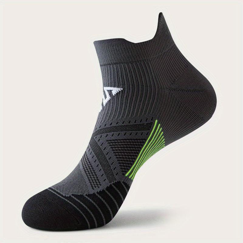 Women's Quick-Dry Athletic Socks - Breathable, Moisture-Wicking for Running & Fitness, Anti-Friction Design, 1 Pair - al-zeb-store