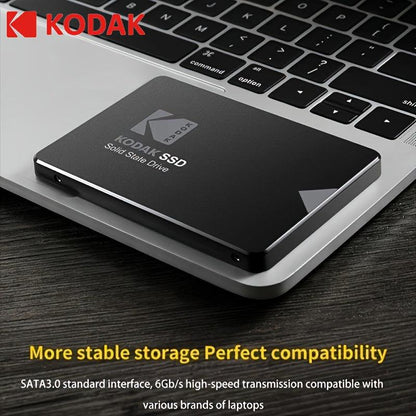 KODAK X130 PRO Internal SSD - 2.5 Inch SATA III Solid State Drive with High Speed Transfer for Laptop, Sata60gb Interface - Available in 1TB, 512GB, 256GB, 128GB (No Battery) - al-zeb-store