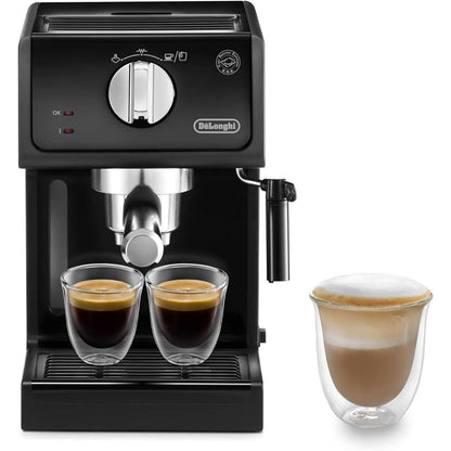 NEW ECP35.31Traditional Barista Pump Espresso Machine, Coffee and Cappuccino Maker, Black - al-zeb-store