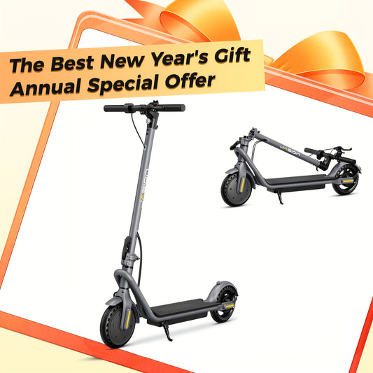 2pcs/1pcs Jasion JS2 500W Foldable Electric Scooter for Adults & Teens, 21.59cm Tires, 22 Mile Range, LCD Display, Puncture-Resistant, with Headlight & Taillight - Perfect for Commuting, Campus, and Travel - Great Gift for Ch