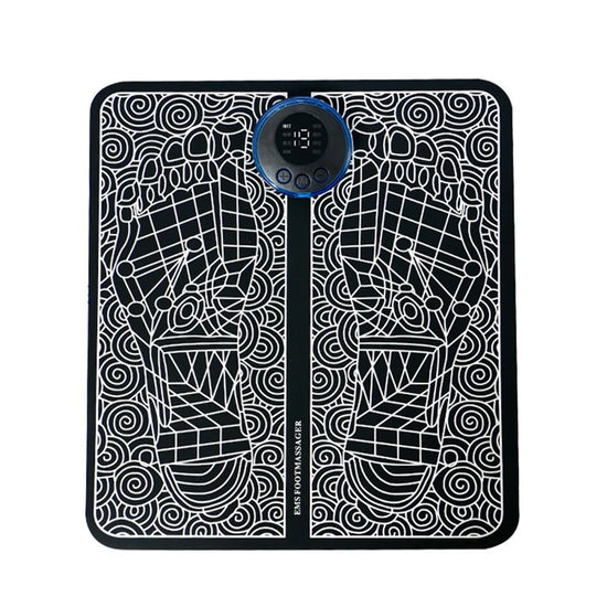 Intelligent foot massage pad 8 modes 19 levels of multifunctional foot massage fatigue relief massage instrument USB charging