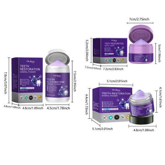 Whitening Purple Toothpaste Dental Color Corrector Remove Tartar Plaque Repair Gum Cleaning Bad Breath Tooth Brightening Powder