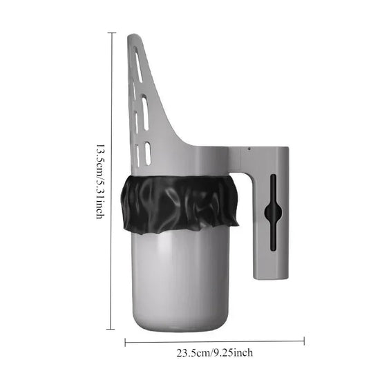 Large Capacity Double Compartment Cat Litter Scoop with Integrated Garbage Bin - Easy To Clean Design, Multifunctional Cat Scoop
