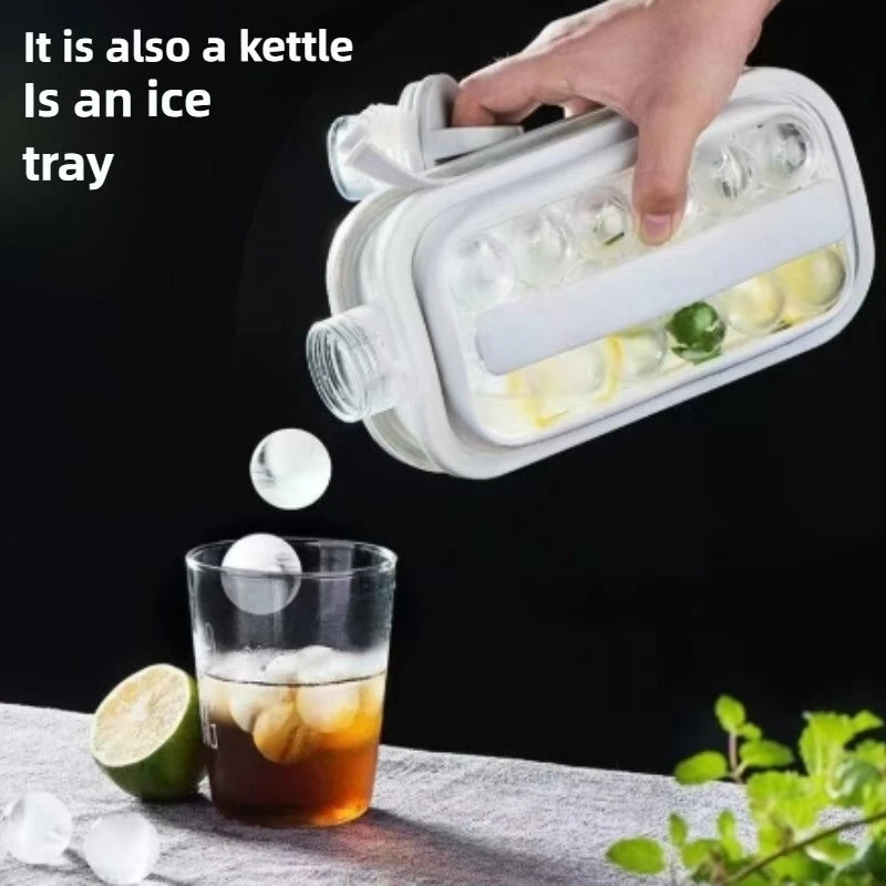 Transparent Portable Silicone Ice Cube Maker Press Mold for Home Use with Easy Release Design