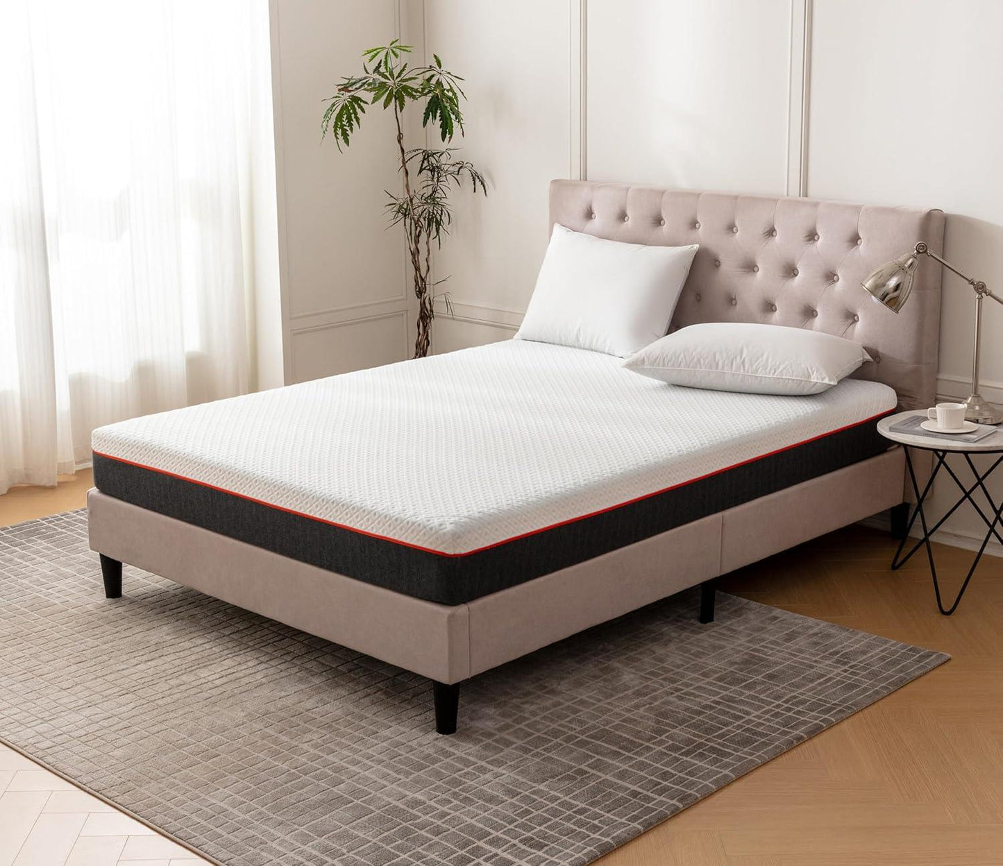 Mattress Single Memory Foam Mattresses 3FT with Breathable 6.29 Inch Soft and Comfortable Fabric Single Bed Mattress Medium Firm for Body Support Single 90x 190 x 16cm furniture for home - al-zeb-store