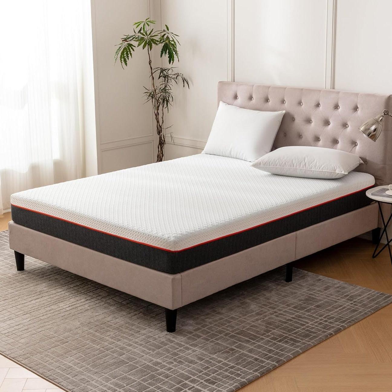 Mattress Single Memory Foam Mattresses 3FT with Breathable 6.29 Inch Soft and Comfortable Fabric Single Bed Mattress Medium Firm for Body Support Single 90x 190 x 16cm furniture for home - al-zeb-store