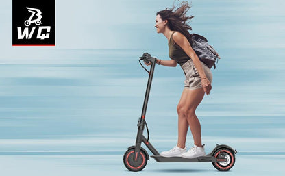 8.5-inch Adult Folding Electric Scooter With LED Display Screen, Motor Power Range Of 350W, A-grade 10.4Ah Lithium Battery, 3 Speed Modes, 15-30 Mile Range And 120kg Load, With Car Lock - al-zeb-store