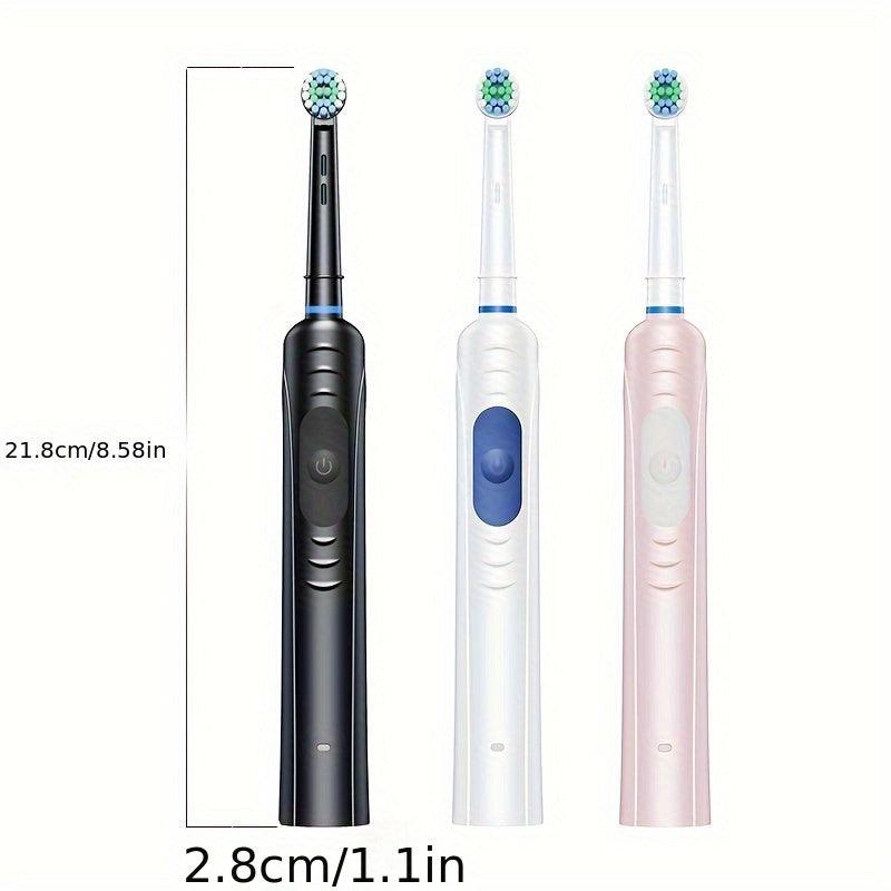 Electric Toothbrush, Adult Rechargeable Fully Automatic Intelligent Toothbrush For Student/Men/Women/Couple, Deep Cleaning Teeth Cleaner - al-zeb-store