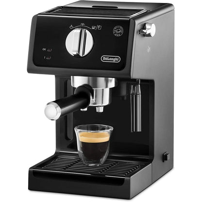 NEW ECP35.31Traditional Barista Pump Espresso Machine, Coffee and Cappuccino Maker, Black - al-zeb-store