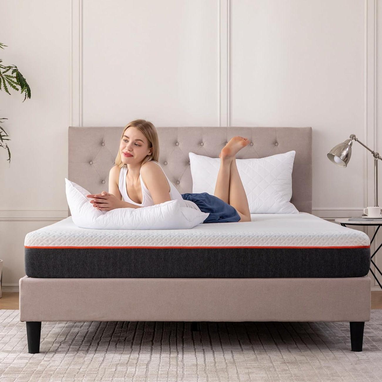 Mattress Single Memory Foam Mattresses 3FT with Breathable 6.29 Inch Soft and Comfortable Fabric Single Bed Mattress Medium Firm for Body Support Single 90x 190 x 16cm furniture for home - al-zeb-store