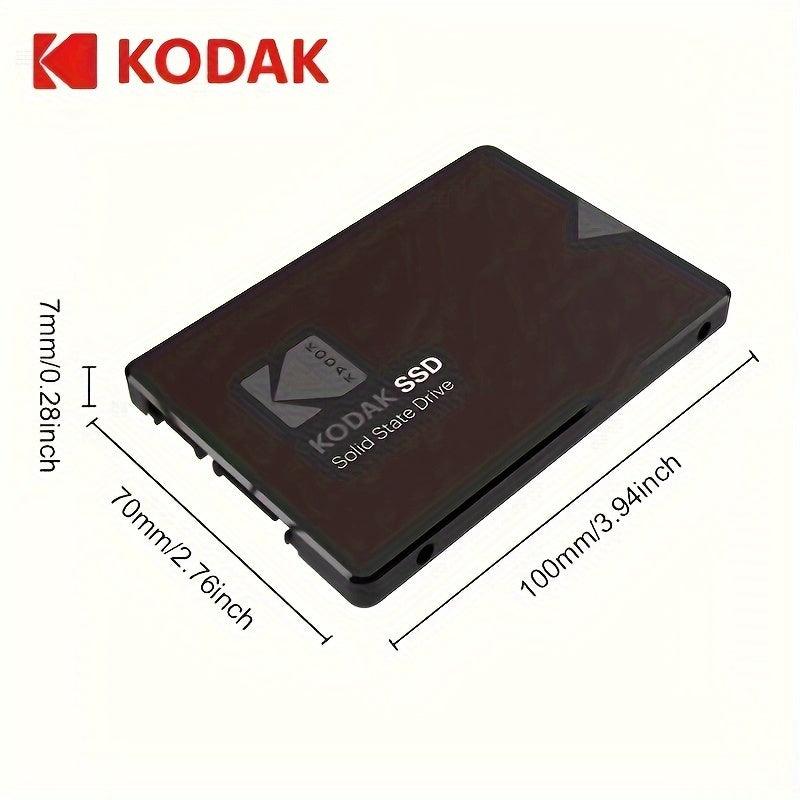 KODAK X130 PRO Internal SSD - 2.5 Inch SATA III Solid State Drive with High Speed Transfer for Laptop, Sata60gb Interface - Available in 1TB, 512GB, 256GB, 128GB (No Battery) - al-zeb-store