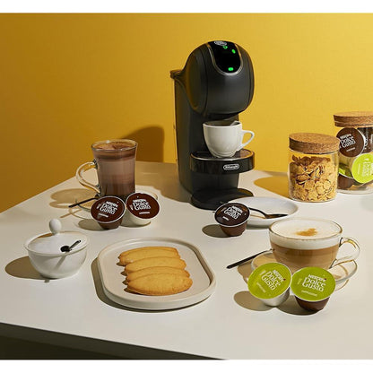 NEW Nescafe Dolce Gusto, Genio S Touch EDG426.B Share Bundle, Pod Capsule Coffee Machine, Espresso, Cappuccino, Latte and more, Black - al-zeb-store