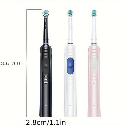 Electric Toothbrush, Adult Rechargeable Fully Automatic Intelligent Toothbrush For Student/Men/Women/Couple, Deep Cleaning Teeth Cleaner - al-zeb-store